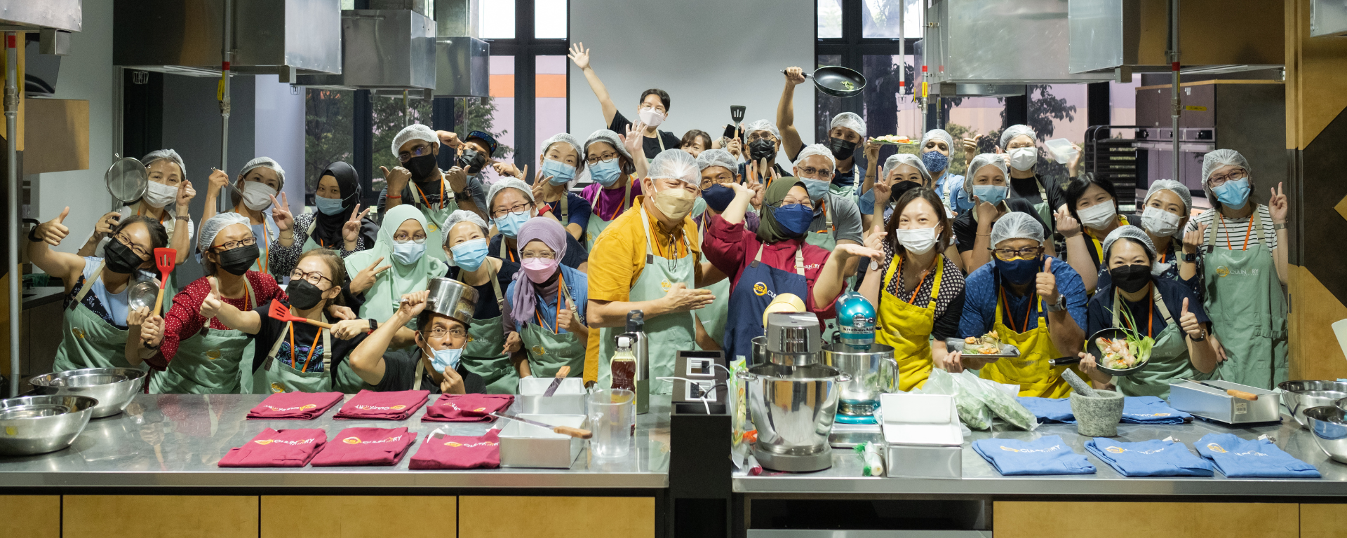 Culinary Teambuilding Group Photo