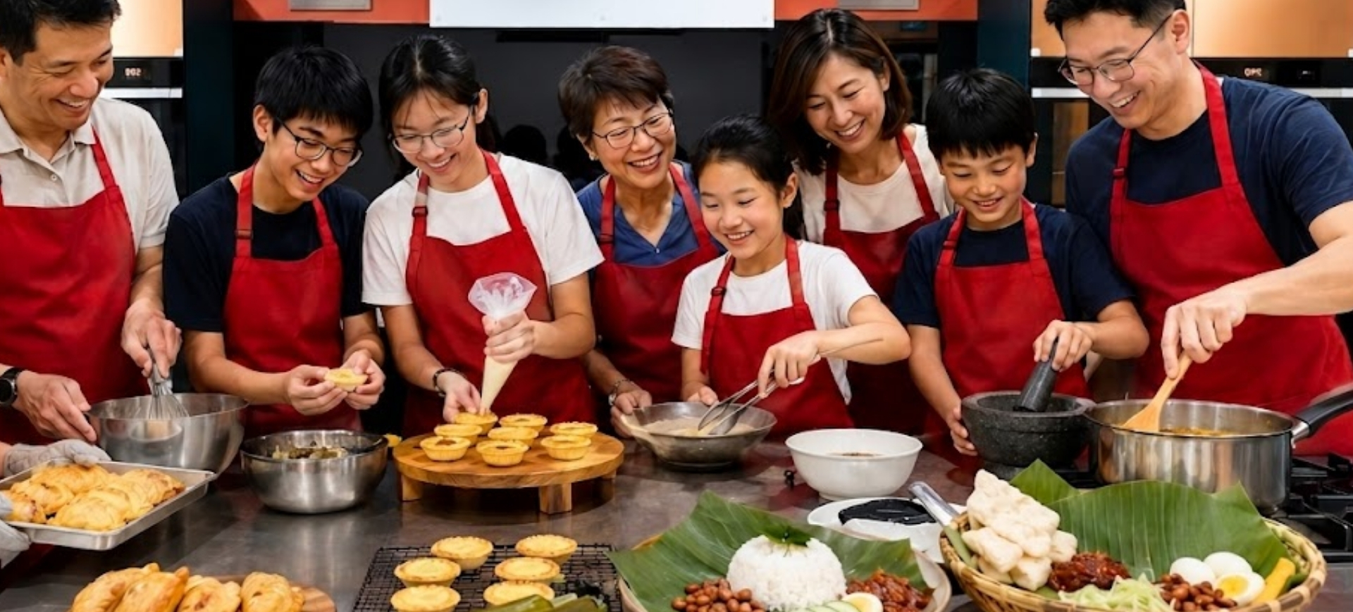 Halal culinary workshop participants