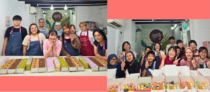 Pastries Masterclass students