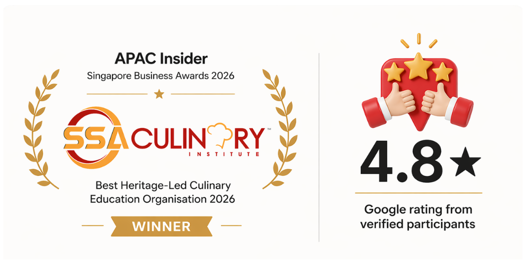SSA Culinary Institute Award and Google Rating