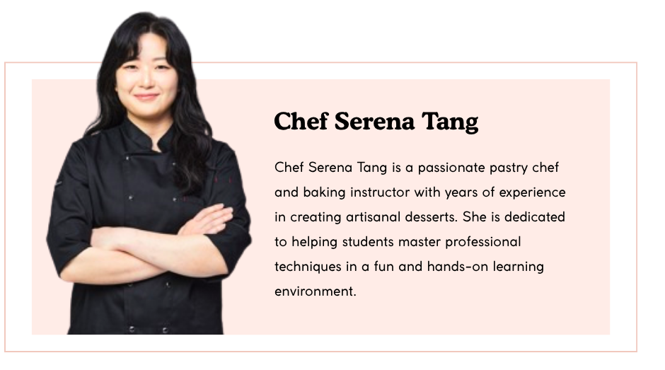 Chef Serena Tang