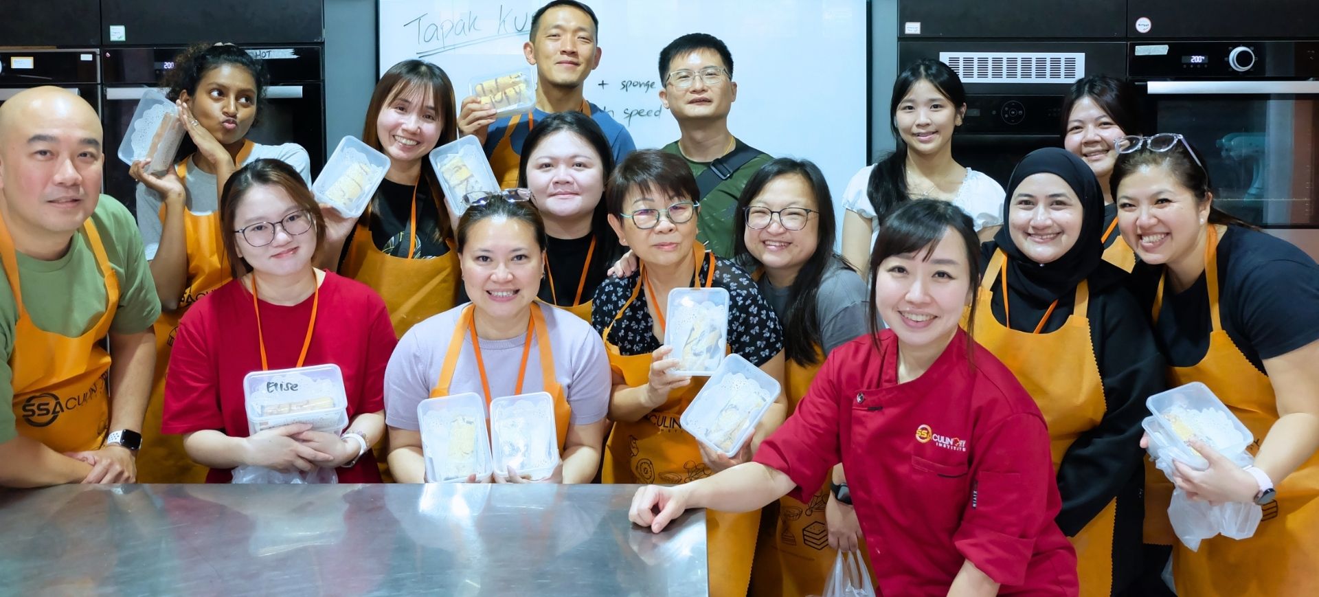 Halal culinary workshop participants
